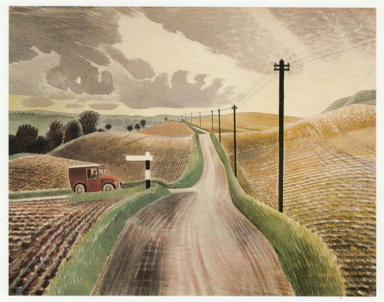 Paisagem de Wiltshire - 1938