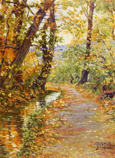 Sinuous stream - 1906