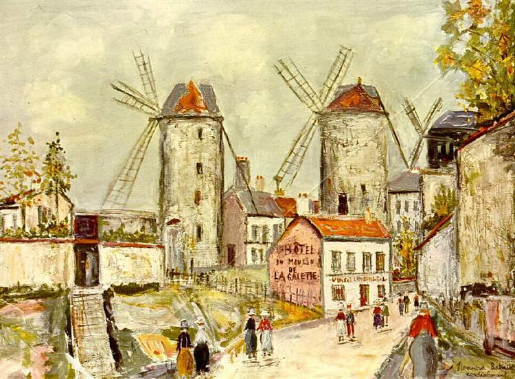 Molinos De Viento De Montmartre