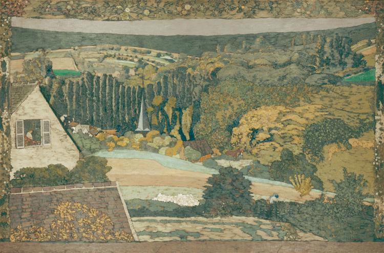 Ventana Con Vistas Al Bosque - 1899