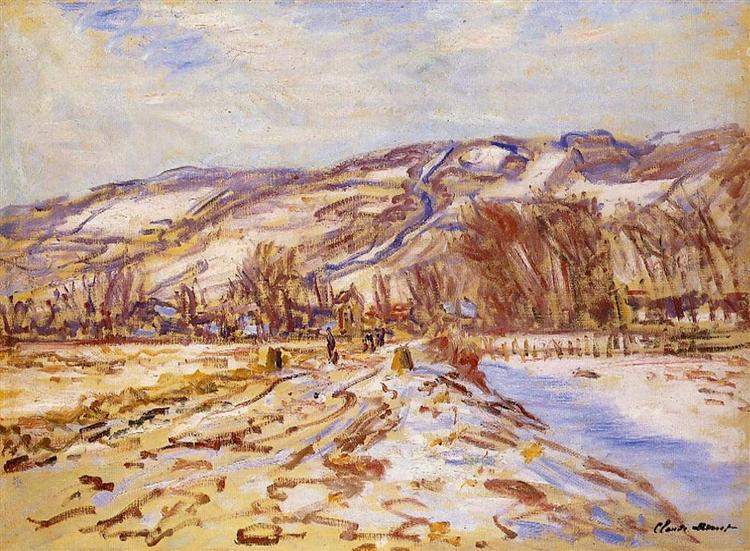 Hiver à Giverny - 1886