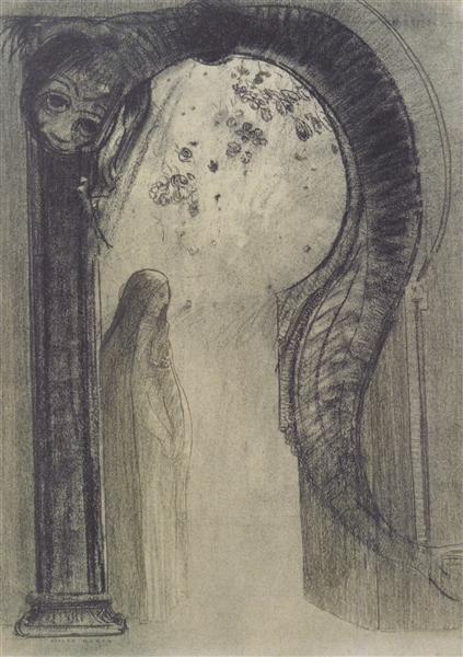 Femme et serpent - 1890