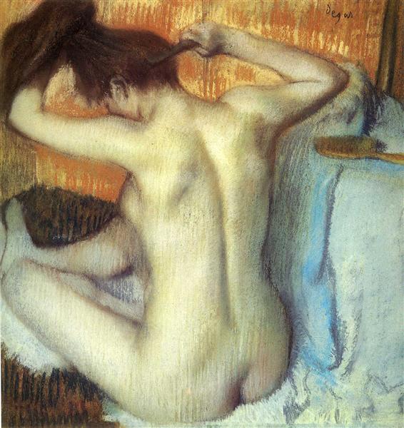 Mujer Peinándose - 1885