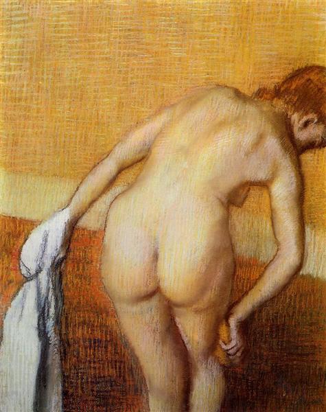 Mujer Bañándose - 1888