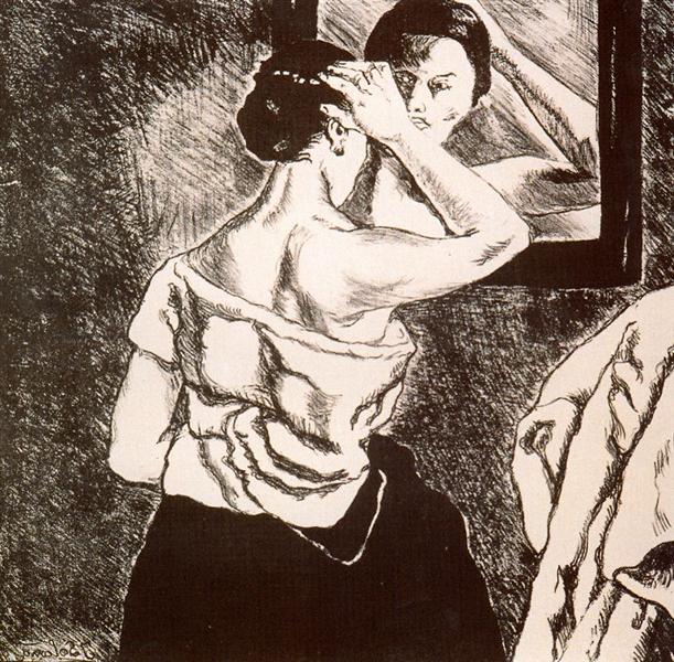 Mujer En El Espejo - 1935