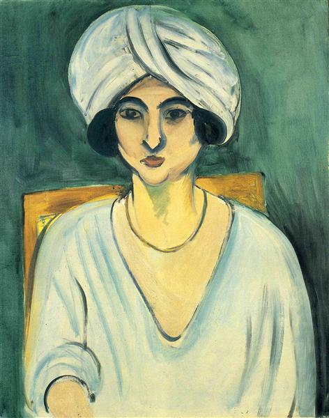 Mujer con turbante (Lorette) 1917