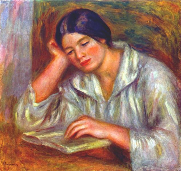 Mujer De Blanco - 1916