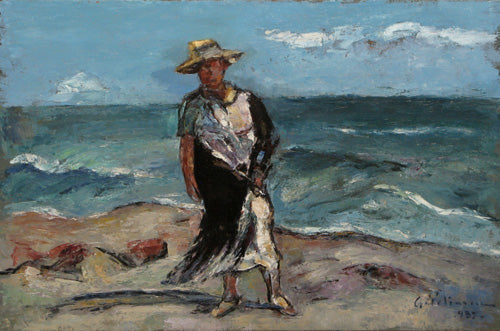 Frau am Meer - 1937