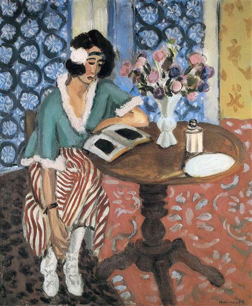 Woman Reading 1921 