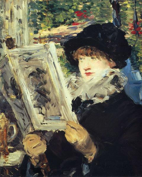 Mujer Leyendo - 1879