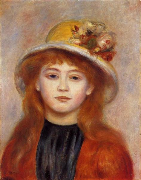 Mujer Con Sombrero - 1889