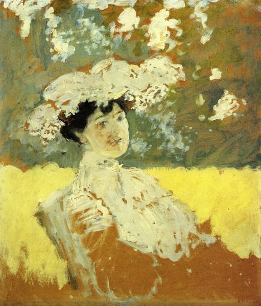 Donna con un cappello - 1901