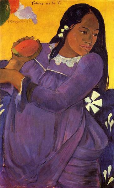 Mujer Con Mango - 1892