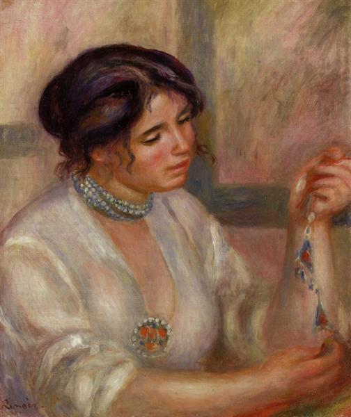 Mujer Con Collar - 1910