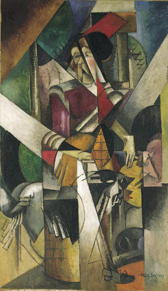 Woman with animals - 1914