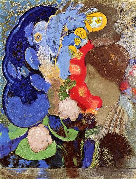 Donna con fiori - 1903