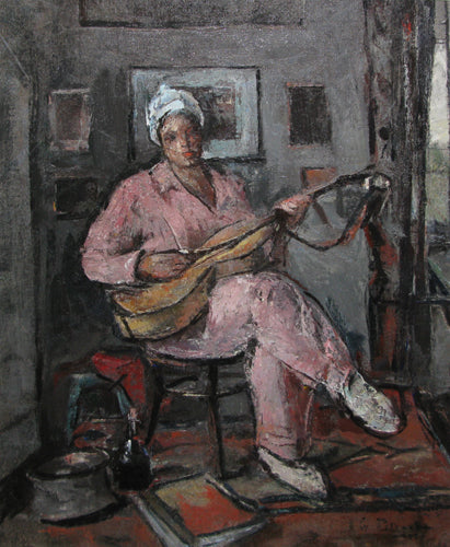 Woman with guitar - 1932