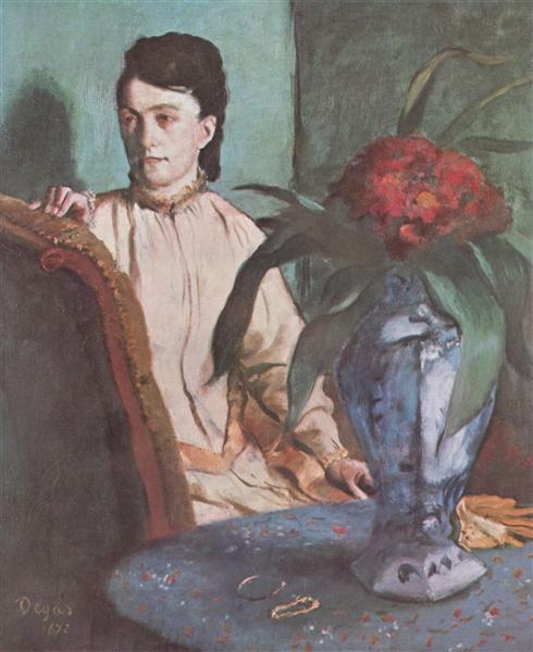 Woman with an Oriental Vase - 1872