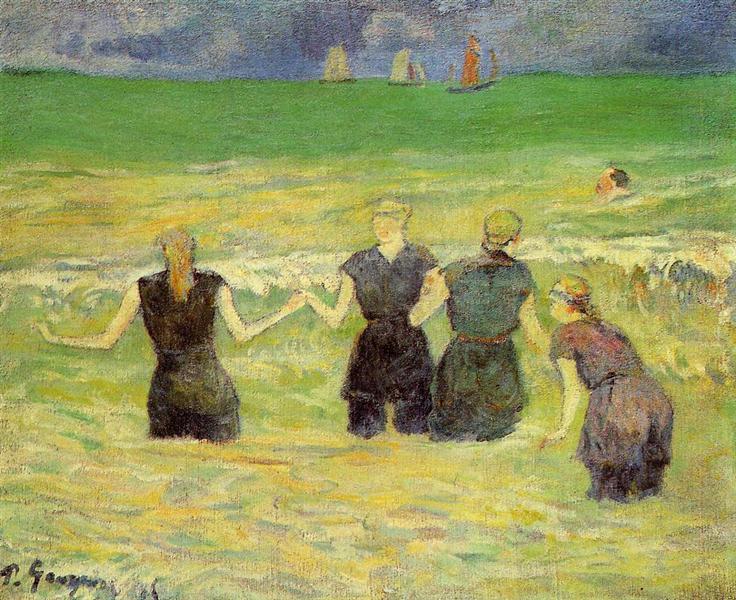 Women Bathing (Dieppe) - 1885