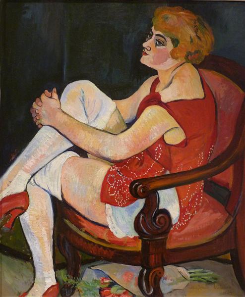 Frauen mit weißen Socken - 1924