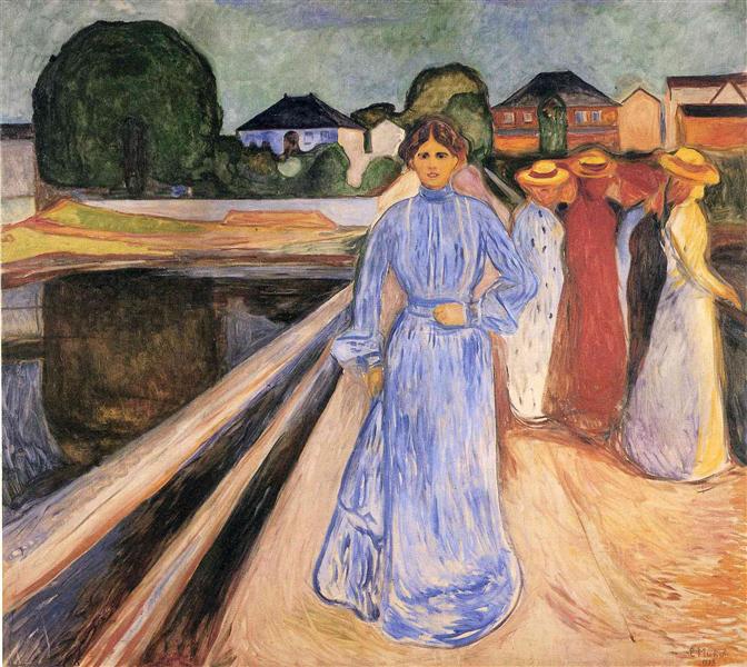 Mulheres na ponte - 1902