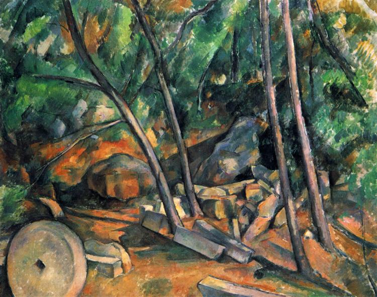 Forests with mill stone - 1894