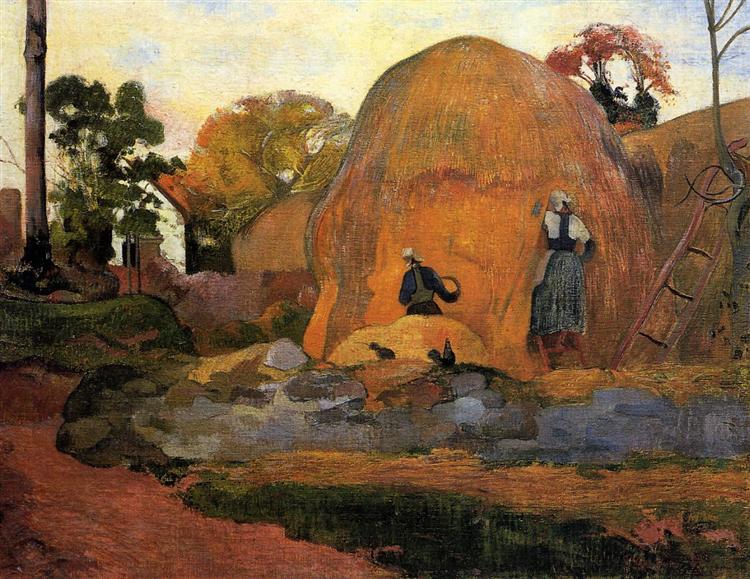 Yellow birds (golden harvest) - 1889