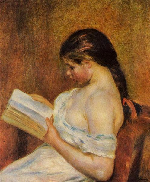 Niña Leyendo - 1895