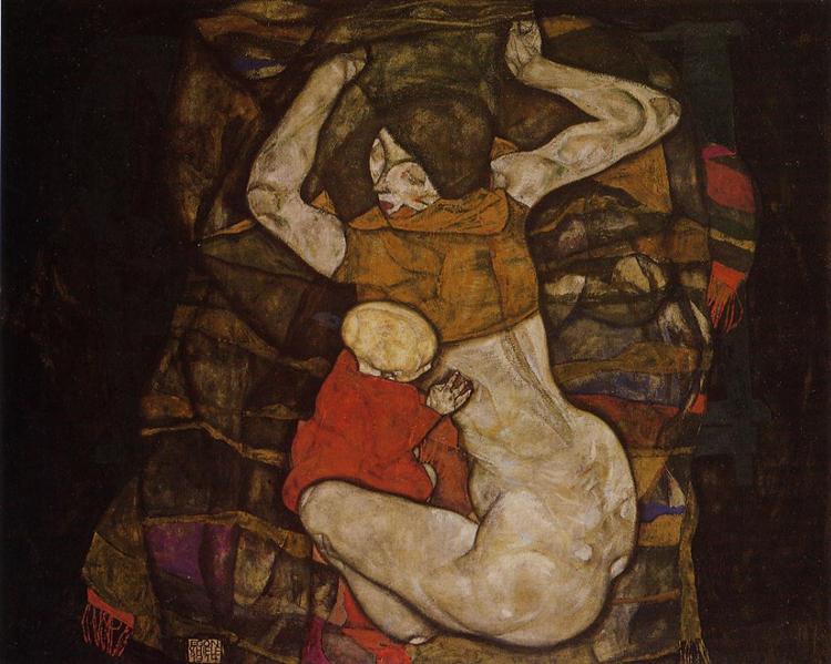 Young mother - 1914