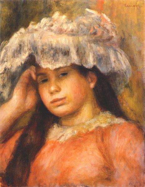 Young Woman with Hat - 1894 