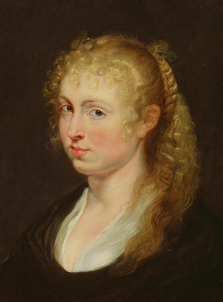 Jeune femme aux cheveux bouclés