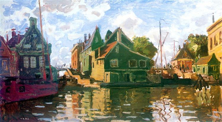 Zaandam - Channel - 1871