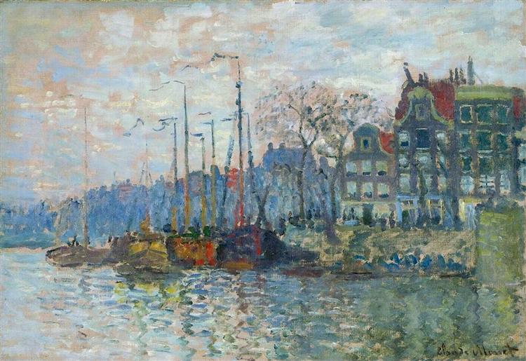 Zaandam - O Dique - 1874