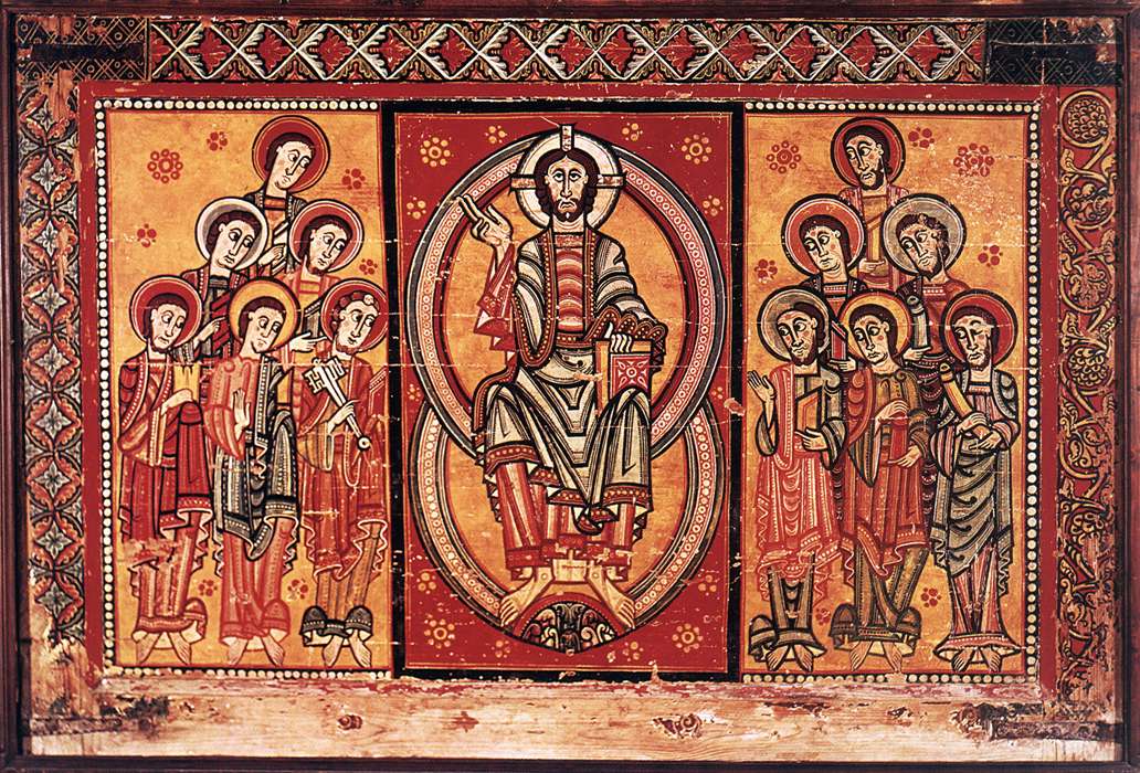 Christ et douze apôtres