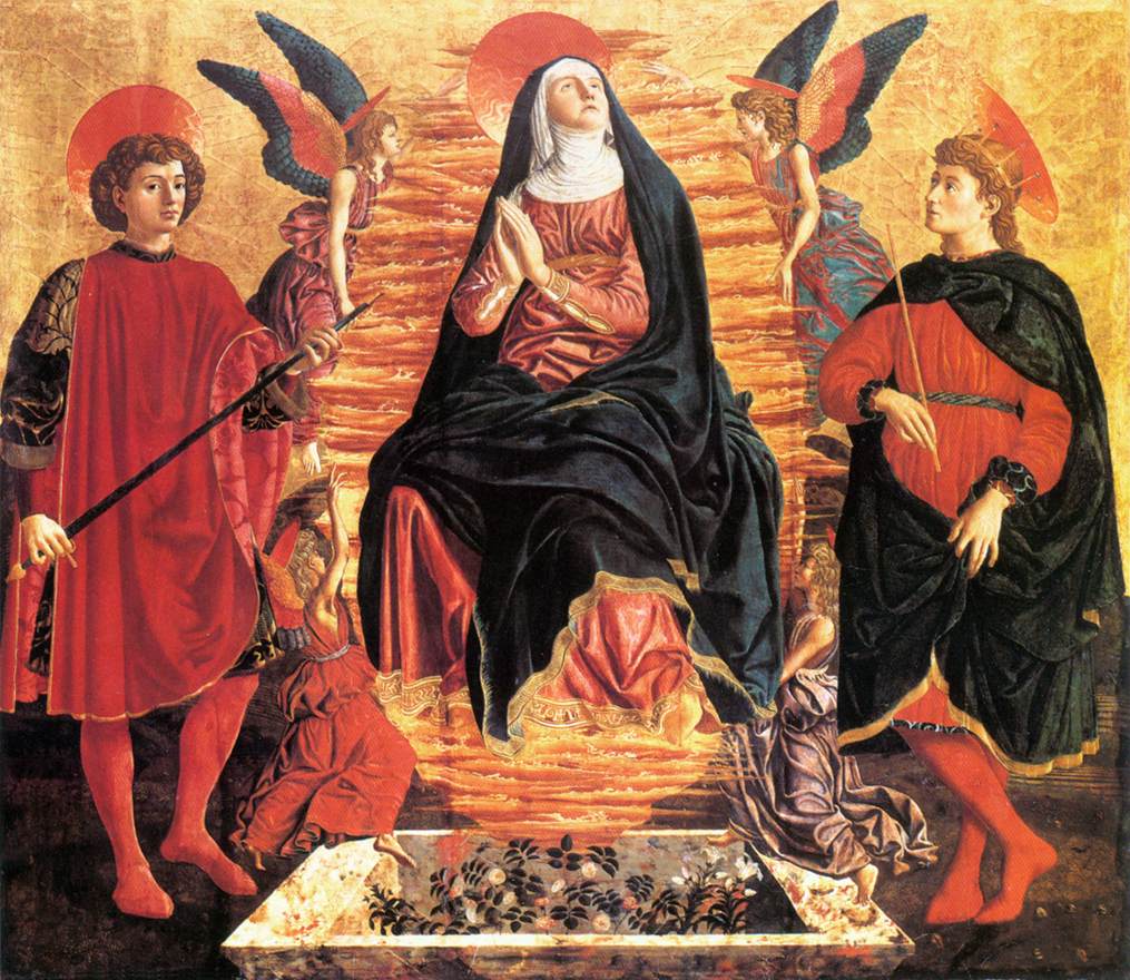 Nuestra Señora de La Asunción con Santo Miniato y Julian