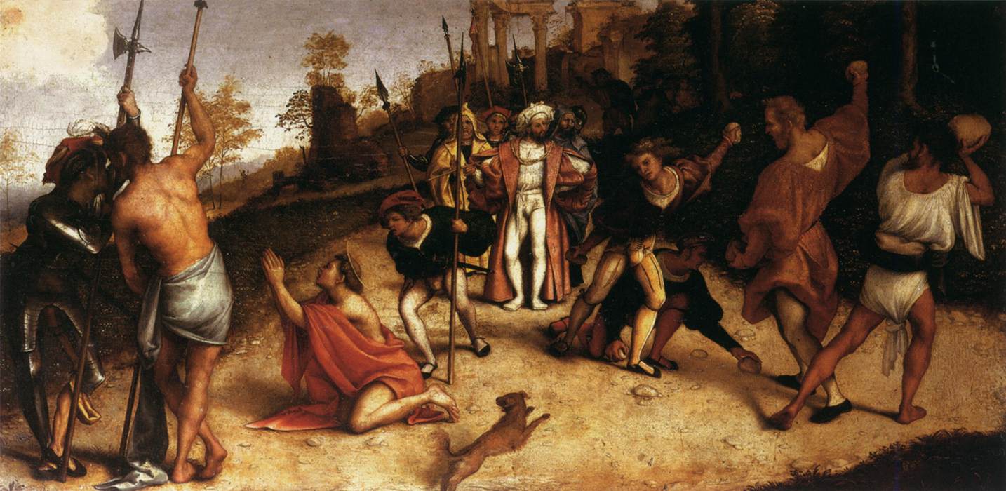 Le martyre de San Esteban