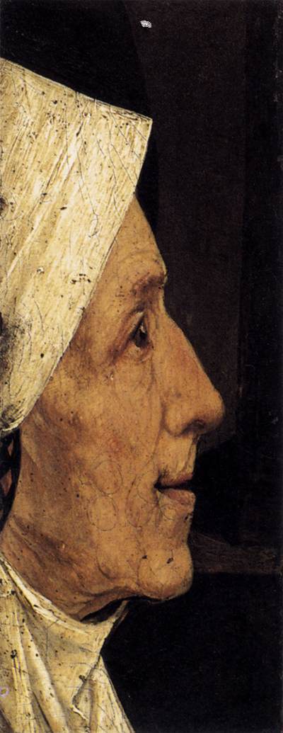 Una testa di una donna (frammento)