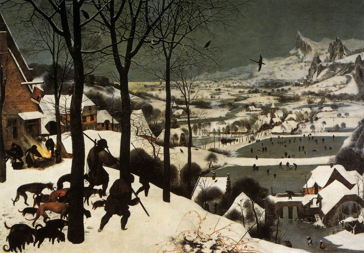 Les chasseurs dans la neige (janvier)