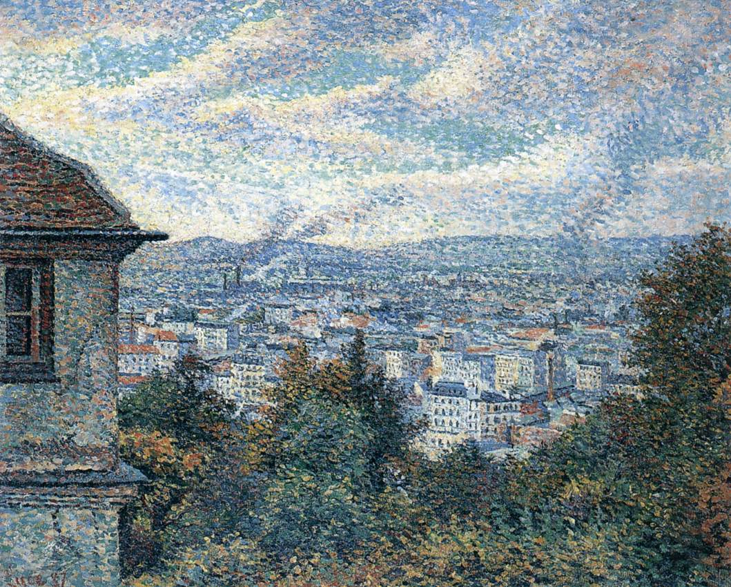 Paris set fra Montmartre