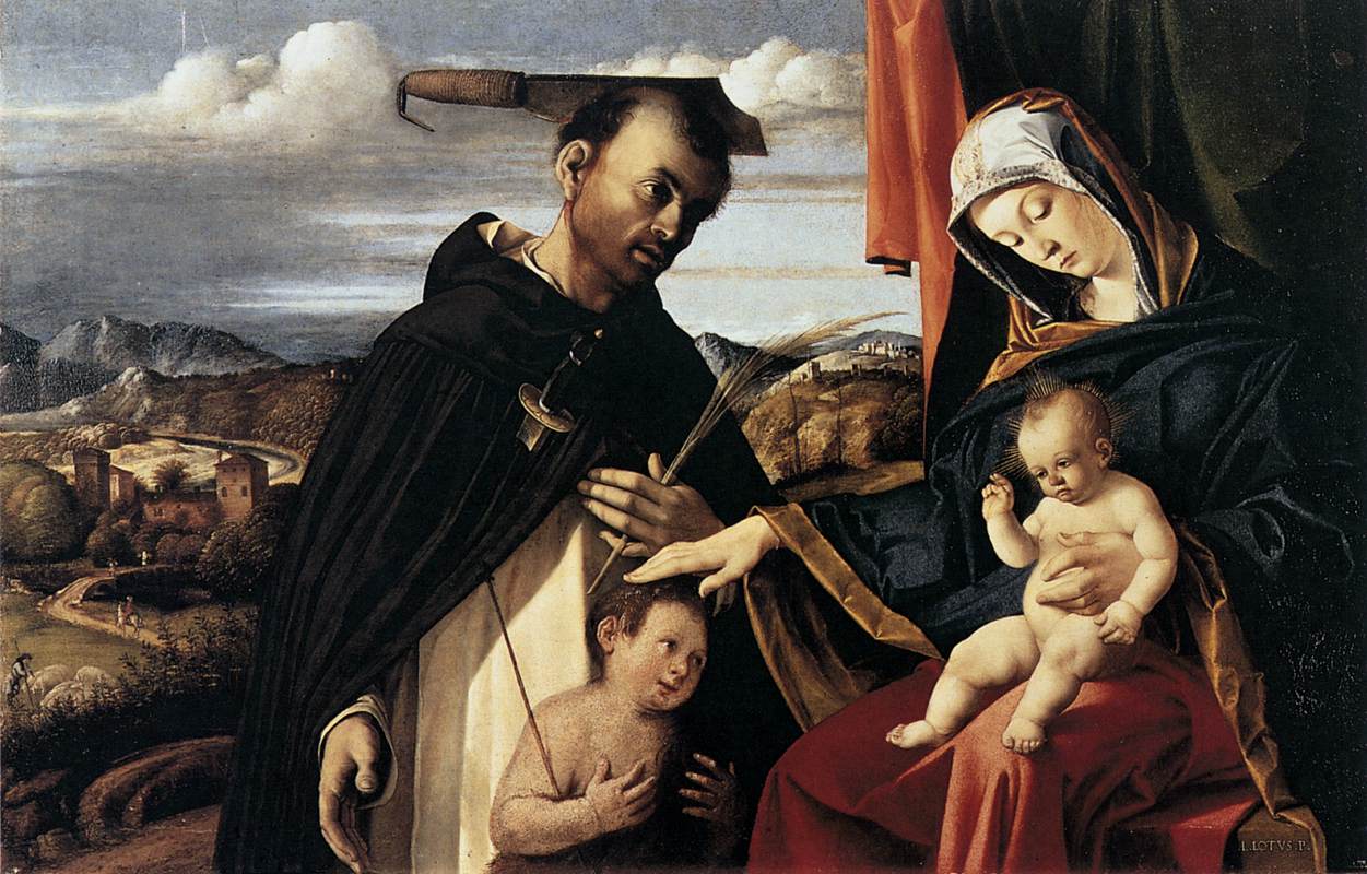 Virgin and Child with Saint Peter Martyr