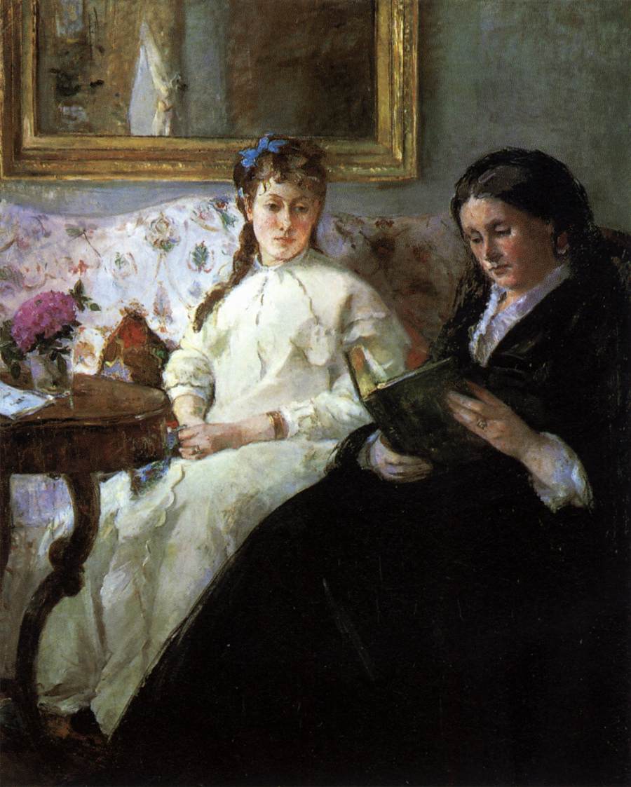 Die Mutter und Schwester des Künstlers (Lesen)