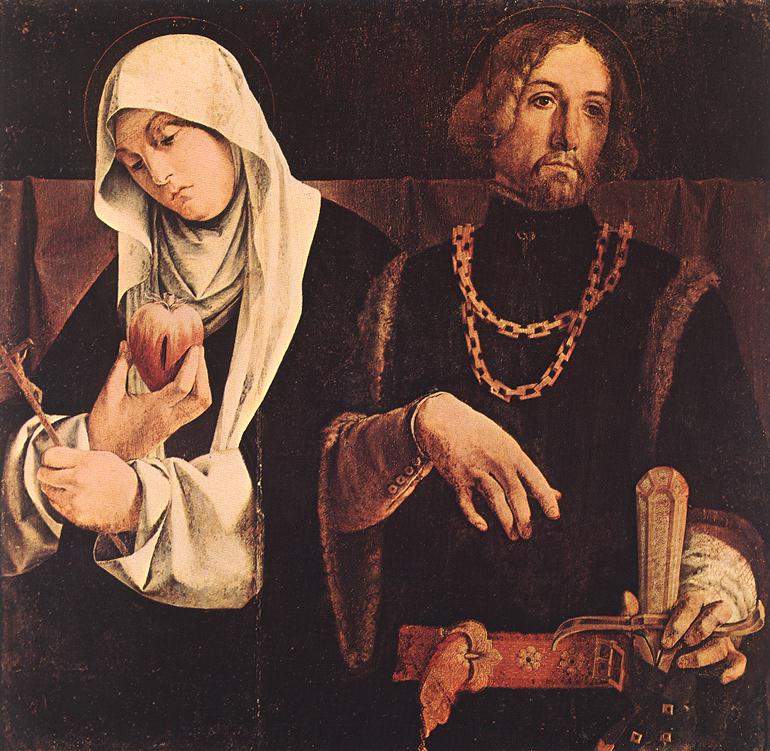 Santa Catarina de Siena e Sigismundo