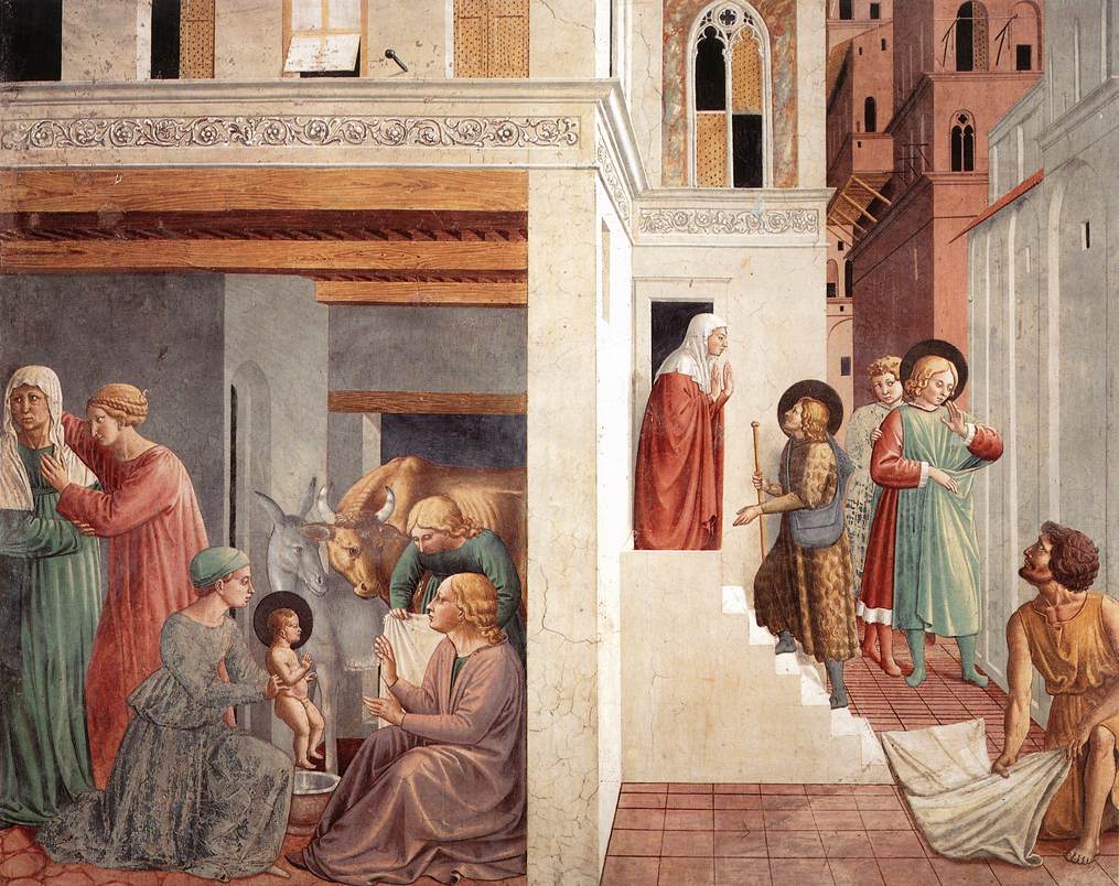 Scenes from the Life of Saint Francis (Scene 1, North Wall)