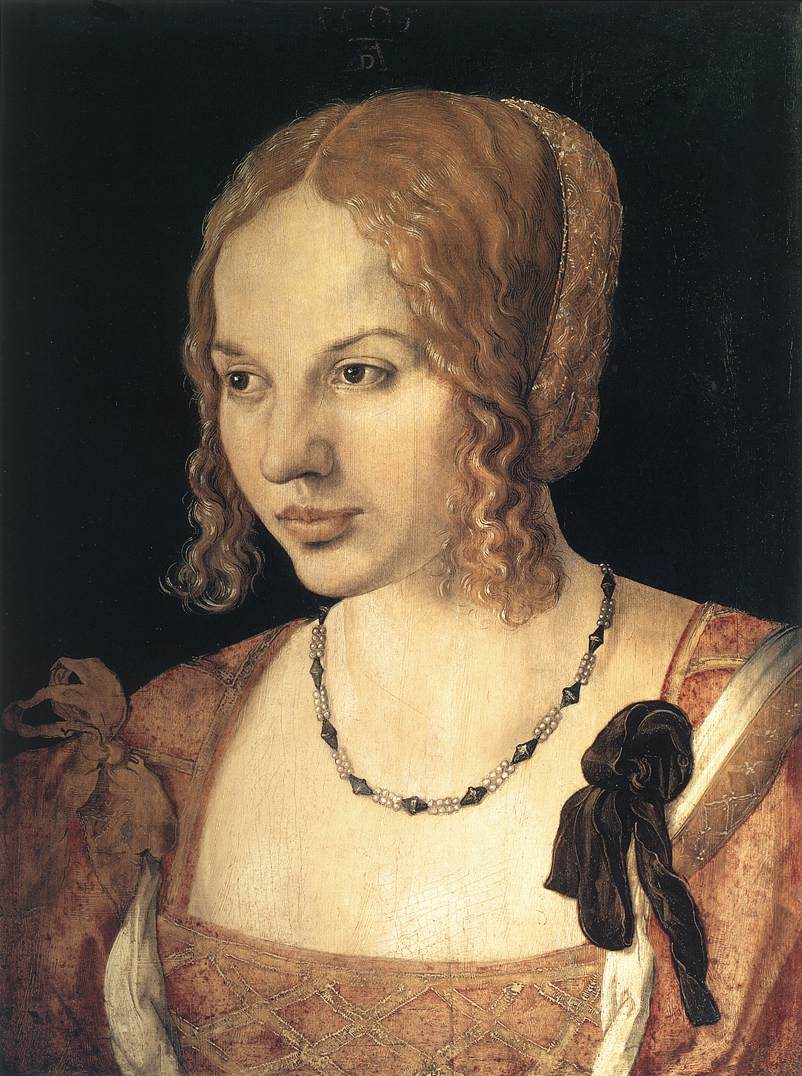 Retrato de una Joven Veneciana