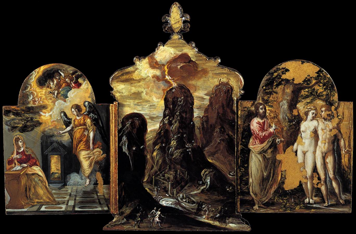 The Modena Triptych (Later Panels)