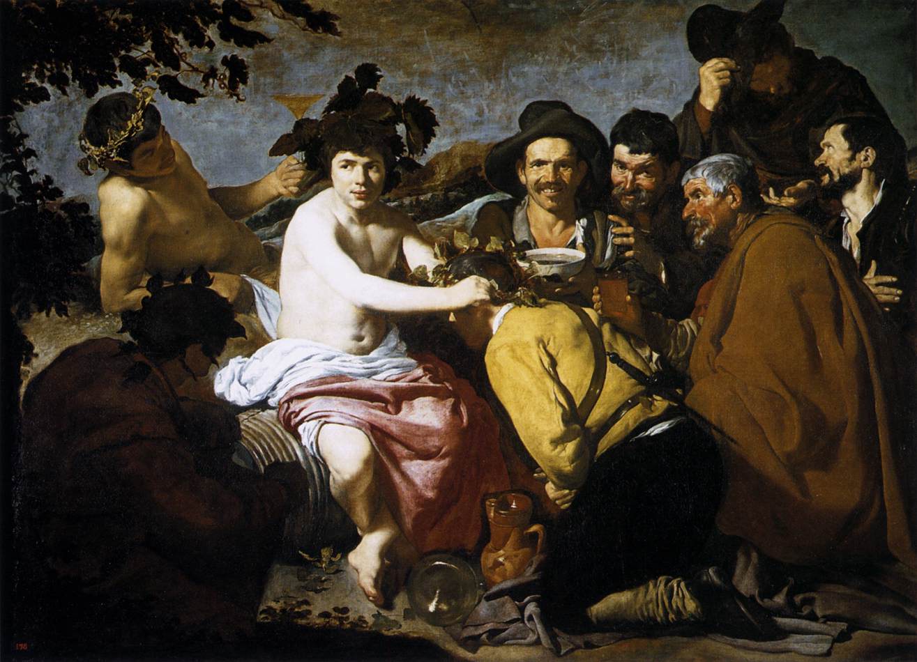 Bacchus 'Triumph (die Betrunkenen, die Toper)