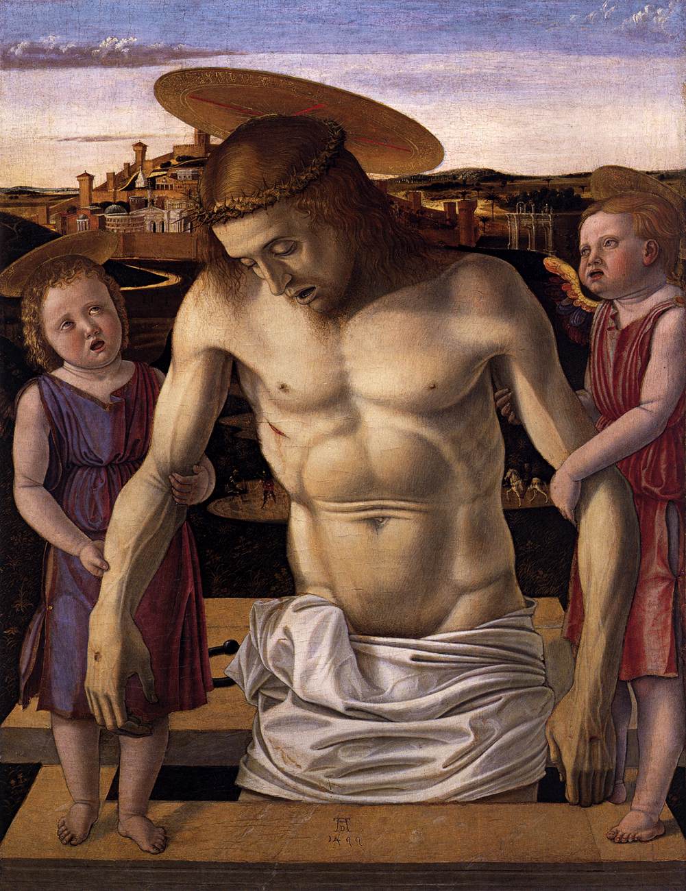 Cristo morto sustentado por dois anjos (Pietà)