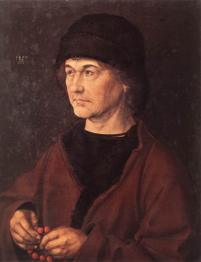 Retrato del Padre de Dürer