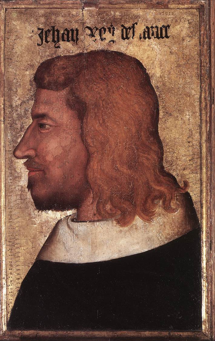Porträt von Jean Le Bon, König von Frankreich