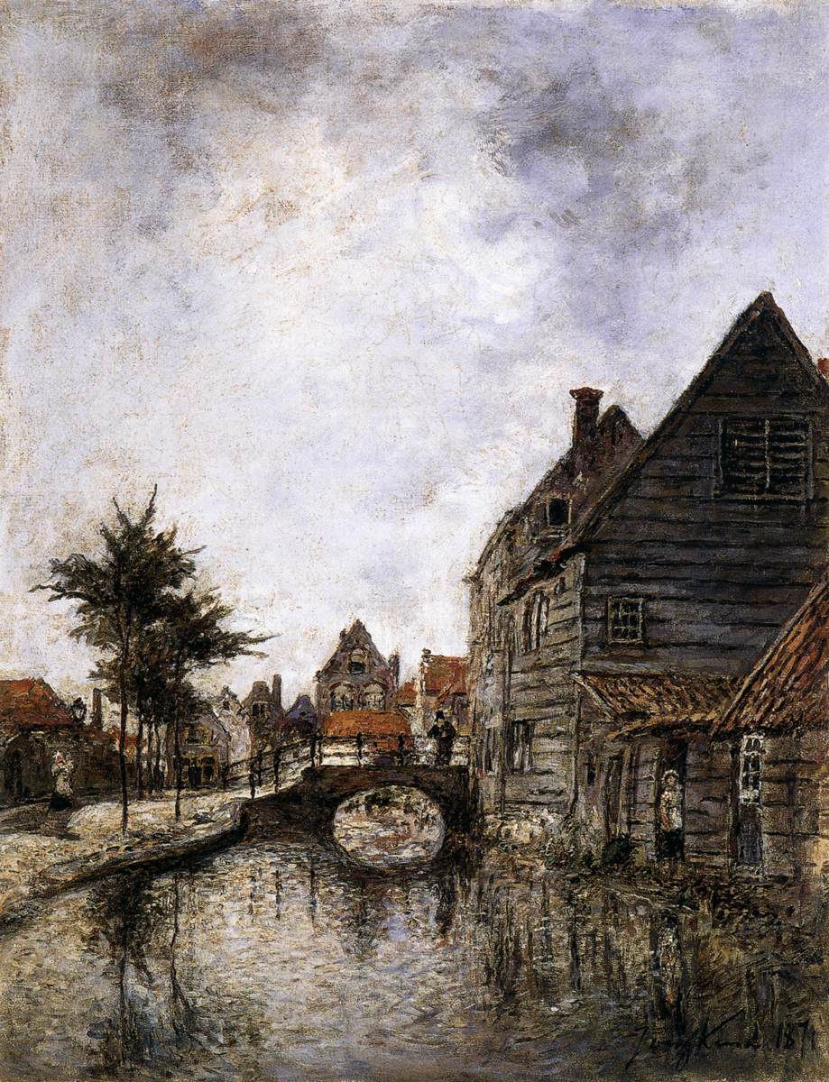 Canal interne à Dordrecht
